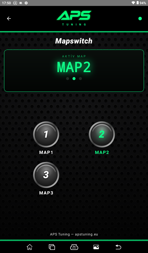 APS Mapswitch app – képernyőkép 1