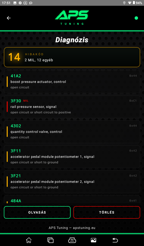 APS Mapswitch app – képernyőkép 2